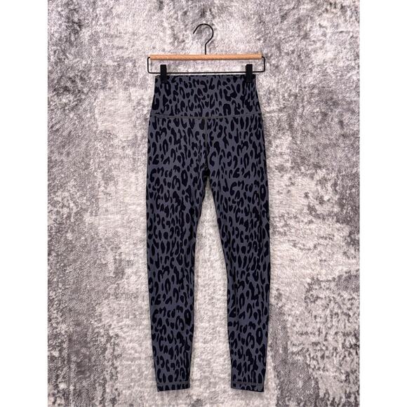 Carbon38 Black and Gray Animal Print Leggings S XS - Picture 1 of 6